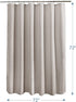 AmazerBath Waffle Shower Curtain, Heavy Duty Fabric Shower Curtains with Waffle Weave Hotel Quality Bathroom Shower Curtains, 72 x 72 Inches (Khaki)