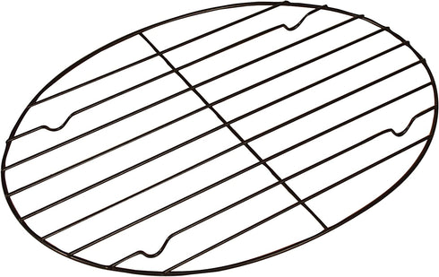 Fox Run - 57213 Fox Run Non-Stick Oval Roasting/Cooling Rack, 11.25 x 8.25 x 0.5 inches, Metallic
