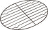 Fox Run - 57213 Fox Run Non-Stick Oval Roasting/Cooling Rack, 11.25 x 8.25 x 0.5 inches, Metallic