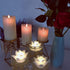 ARDUX LED Floating Flower Candles - Flameless Lily Tea Light Candles Wax Waterproof Candles Battery Powered for Wedding Party Centerpiece Pool Decoration