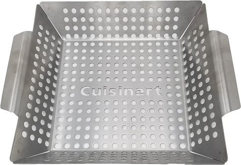 Cuisinart CSSW-428 Stainless Steel Wok, 11-Inch x 11-Inch, Silver