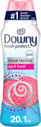 Downy Fresh Protect Laundry Scent Booster Beads for Washer with Febreze Odor Defense, April Fresh, 42 Loads, 20.1 oz