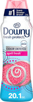 Downy Fresh Protect Laundry Scent Booster Beads for Washer with Febreze Odor Defense, April Fresh, 42 Loads, 20.1 oz