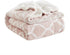 Comfort Spaces Ultra Soft and Cozy Sherpa Throw Blankets for Couch and Bed , Plush Fleece Reversible Throw-Blanket with Fuzzy Faux FurThrows, 50x60, Blush Ogee