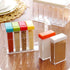 Spice Shaker, Windspeed 6 Pcs Seasoning Rack Spice Pots Storage Container Condiment Jars with Tray for Salt Sugar Cruet