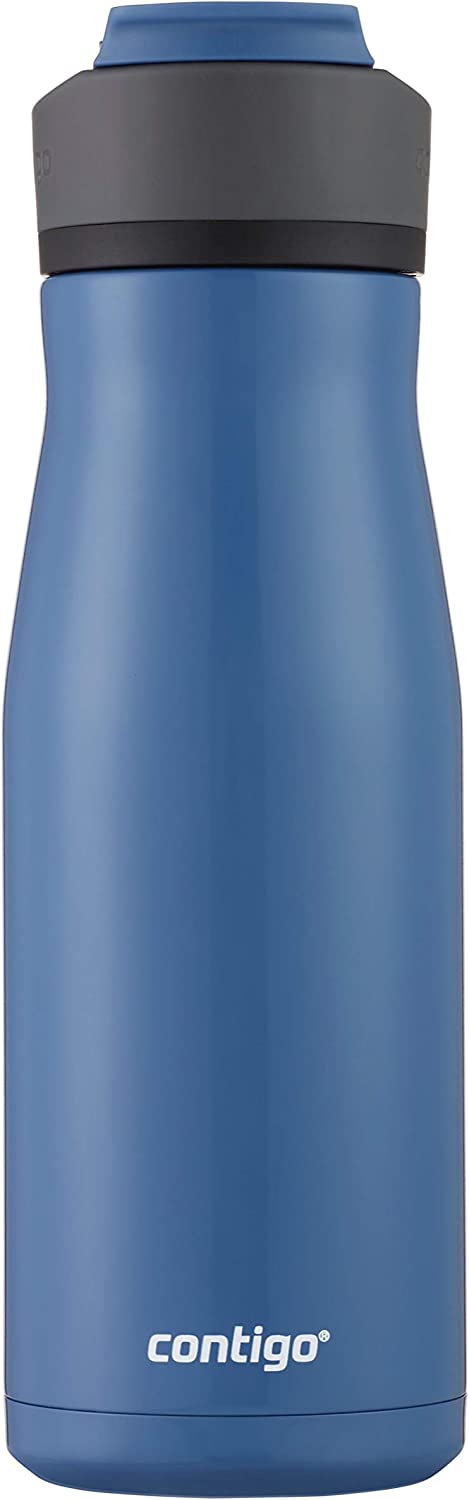 Contigo AUTOSPOUT Water Bottle, 32oz, Blue Corn