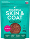 Dogswell Jerky Skin and Coat – Mini Salmon Jerky Dog Treats with Dog Skin & Coat Support (4 oz. Salmon)