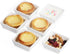 BTaT- Ramekins 4 oz Square, Set of 6 Ramekins for Baking, Creme Brulee Dishes, Souffle Cups, Flan Pan, Sauce Cups, Custard Cups, Pudding Cups, Desert Bowls, Dipping Bowls, Baking Bowls, Small Ramekins