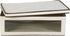 Household Essentials 514 Vision Storage Box - Natural Canvas with Brown Trim - Large
