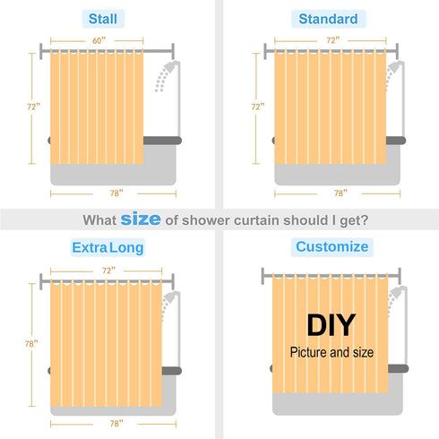 LB Dolphin Shower Curtain for Kids Bathroom with Hooks Blue Ocean Underwater Fish Coral Reef Shower Curtain Decorations 72x78 inch Extra Long Polyester Fabric Waterproof