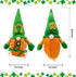 St Patricks Day Decorations Gnome Plush Handmade Faceless St Patricks Day Gnome for Home Table Decor Green Irish Faceless Gnome for St Patricks Day Gifts