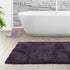 Clara Clark Bathroom Rugs, Ultra Soft Plush Shaggy Bath Rugs, Bath Mats for Bathroom, Machine Wash, Non Slip Backing Rubber, 32 x 48 Inches, Eggplant