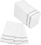 Fete Decorative Hand Towels Disposable, Silver Design 100 Linen-Feel Guest Towels Formal Dinner, Anniversary, and Wedding Napkins for Tables, Guestrooms, and Restrooms - 8.5x 4-Inches Folded,