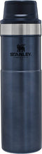 Stanley Classic Trigger Action Travel Mug 12, 16, 20 oz Hot & Cold Thermos Double Wall Vacuum Insulated Tumbler for Coffee, Tea & Drinks BPA Free Stainless-Steel