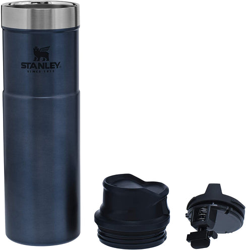 Stanley Classic Trigger Action Travel Mug 12, 16, 20 oz Hot & Cold Thermos Double Wall Vacuum Insulated Tumbler for Coffee, Tea & Drinks BPA Free Stainless-Steel