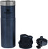 Stanley Classic Trigger Action Travel Mug 12, 16, 20 oz Hot & Cold Thermos Double Wall Vacuum Insulated Tumbler for Coffee, Tea & Drinks BPA Free Stainless-Steel