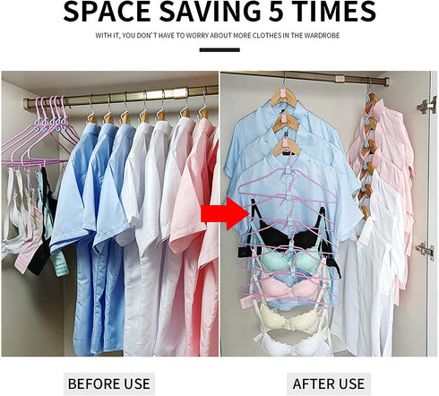 YIXINJIAJU Clothes Hanger Connector Hooks 100Pieces, Thicken, Load 30 Pounds, Used in Closet Space Savers and Organizer Closets
