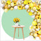 LEVSUPTY 108Pcs Sunflower Yellow Balloons Garland Arch Kit, Yellow White Gold Confetti Latex Balloons and Sunflower Vine for Baby Shower Sunflower Birthday Bee Theme Party Wedding Decorations