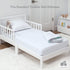 Just Born Boys and Girls Newborn Infant Baby Toddler Nursery 100% Cotton Fitted Bedding Crib Sheet, White/Grey Sail, One Size