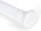 Shower Curtain Rod Tension No Drill, Spring Tension Rod for Windows, Stainless Steel Curtain Rod Adjustable 26-47 Inches, Tension Shower Rod for Bathroom, Kitchen, Window, Closet, Doorway, White