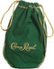 Crown Royal Bag with Drawstring | Green - Apple