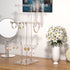 HIIMIEI Jewelry Stand Organizer 3 Tier Acrylic tabletop Jewelry Tower Display for Necklaces Bracelets Earrings