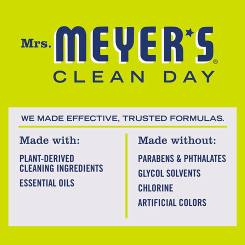Mrs. Meyer's Multi-Surface Cleaner Concentrate, Use to Clean Floors, Tile, Counters, Lemon Verbena Scent, 32 Oz - Pack of 2