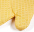 KitchenAid Asteroid Cotton Oven Mitts with Silicone Grip, Set of 2, Buttercup