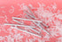 Battife White Confetti Wands 7Pack Tissue Paper Confetti Flick Flutter Sticks for Wedding Celebrations Anniversary Birthday Party, 14 Inch