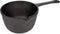 Jim Beam Pre-Seasoned Heavy Duty Construction Cast Iron Basting Pot for Grilling and Oven, Large, Black