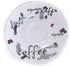 Cuisinox Set of 6 Porcelain Espresso Cups & Saucers, White, 2 oz