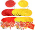 HOWAF 2022 Chinese New Year Hanging Decorations, 30pcs Red Gold Chinese New Year Hanging Swirls and Lion Dance Lantern Firecracker Tiger Banner Set for Spring Festival New Year Home Party Decorations