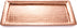 Monarch Abode Hand Hammered Tray Platter, 12 in x 6 in, Copper