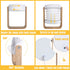 Youuish Touch Night Light Foldable Lantern Lamp, LED Dimmable Lamps Warm Lights Portable for Bedroom Corridor Living Room and Outdoor Camping, USB Rechargeable, White