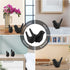 BESPORTBLE Ceramic Bird Figurines Modern Minimalist Animal Figurines Love Birds Decor Home Office Desktop Display Decor