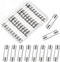 40 Pieces Replacement Fuses for Christmas Lights C9, C7 and G40 Fast-Blow Glass Fuse 5 Amp 110/ 125V TS-C7 Glass Fuses Fast Acting Cartridge Fuse Quick Blow Glass Tube Fuse 0.2 x 0.78 Inch (5 x 20 mm)