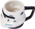 Silver Buffalo Star Wars Stormtrooper Face 3D Sculpted Ceramic Mug, 20 Ounces