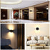 KINBEDY LED Wall Sconce 10W Modern Indoor Black 3000K Wall Light Up and Down Wall Lamp Adjustment Angle Light Fixtures Beside Bedroom Living Room