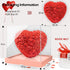 Valentines Day Gifts for Her, Great ideds Handmade Fake Rose Heart with Gifts Box, Valentines Day Decorations for Room, Home, Valentines Day Gitfs for Her Girlfriend, Women, Wife, Kids