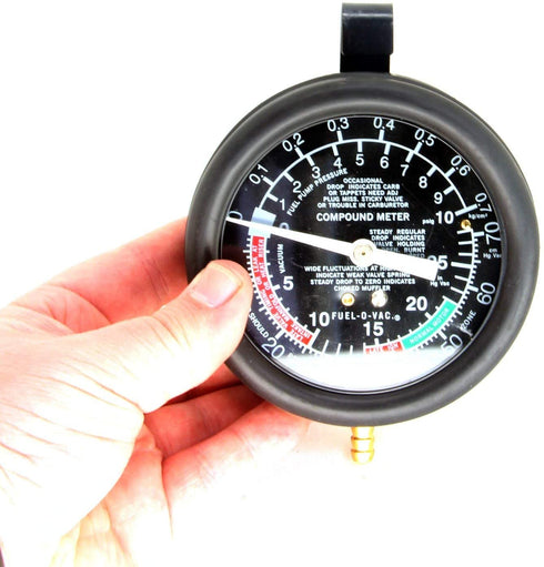 HFS (R) Carburetor Carb Valve Fuel Pump Pressure & Vacuum Tester Gauge Test Kit