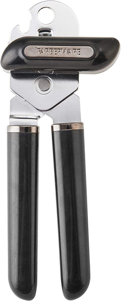 Farberware Professional Can Bottle Opener, 7.87-Inch, Black