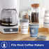 Dixie To Go Coffee Cups and Lids, 12 Oz, 26 Count, Assorted Designs, Disposable Hot Beverage Cups & Lids