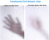 Frosted Shower Curtain Liner 76 Inches Long, EVA Translucent Extra Long Shower Liner with 3 Strong Weighted Magnets, Heavy Duty, 72 x 76 Inch