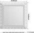 Aojuxix Shower Drain Hair Catcher/Drain Strainer/Shower Drain Cover for Bathroom Floor Drain