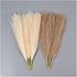 GALLIA Pampas Grass Decor Tall-Faux Pampas Grass Small 17"-6 Stems-Beige and Taupe Brown Pompas Floral, Artificial Pampas Grass Fake Pampas Grass Dried Pompous Grass (6Pcs)