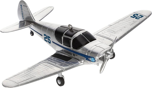 Hallmark Keepsake Christmas Ornament 2021, Sky's The Limit Globe Swift Airplane