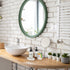 Farmhouse Soap Dispenser Set - Modern Style Ceramic Hand & Dish Liquid Soap Dispenser + Soap Holder + Sponge Holder Perfect for Kitchen and Bathroom Counter Décor