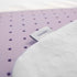 SensorPEDIC Lavender Bed Pillow, Standard (Pack of 1), White/Purple