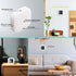 6 Pieces Humidity Gauge Humidity Meter Indoor Outdoor Thermometer Hight Accurate Temperature and Humidity Monitor with LCD Display Fahrenheit Degrees Fahrenheit for Home, Greenhouse, Cellar, Office