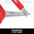 Corona FS 4120 Hydroponic Micro Snip Scissors for Gardening, Landscaping Herbs, Flowers and seedlings, 6-Inch, Red